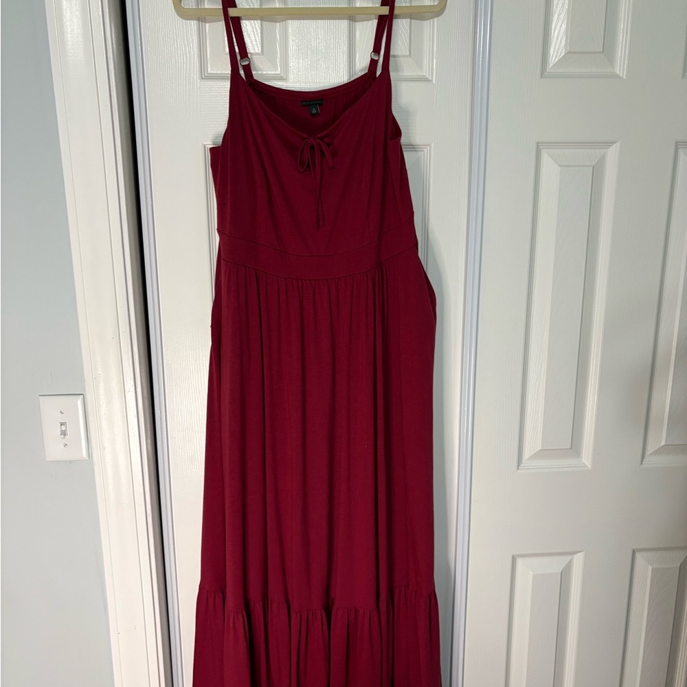 Red Maxi Dress